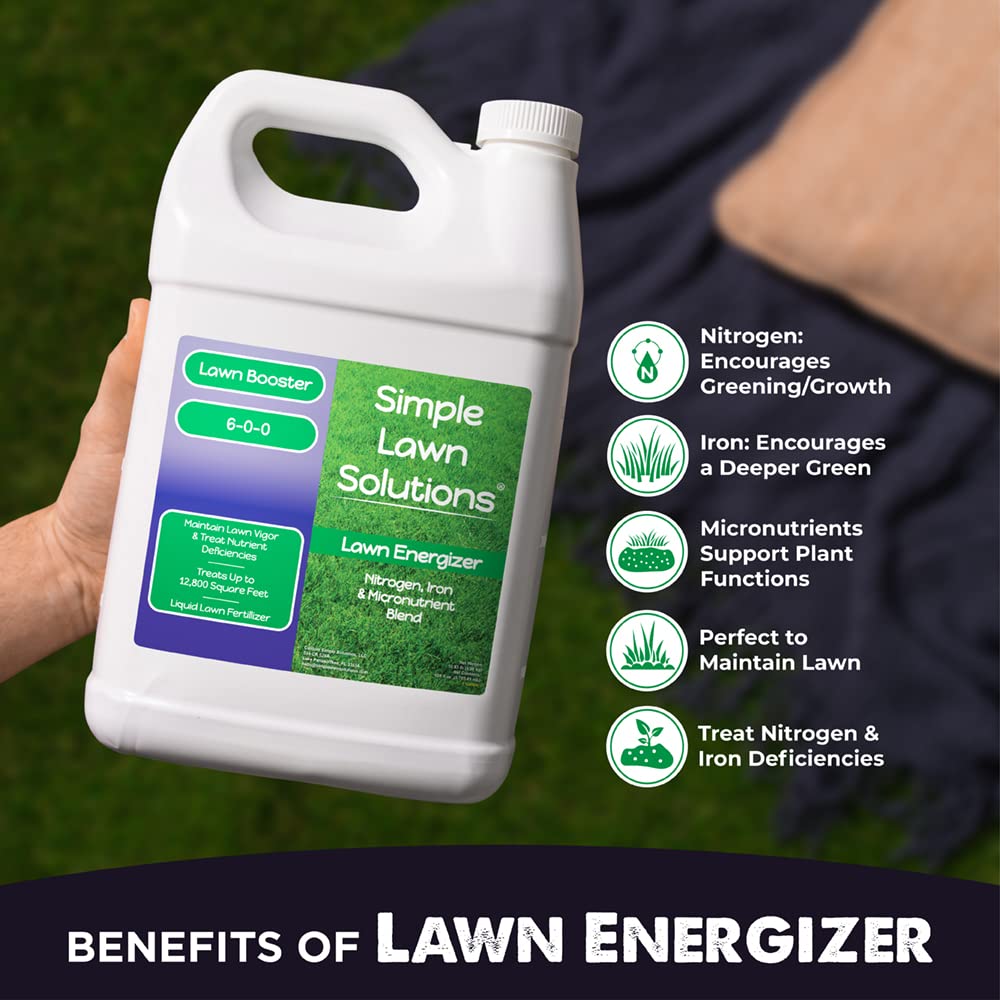 Lawn Energizer works on all grass types for flexible turf care.