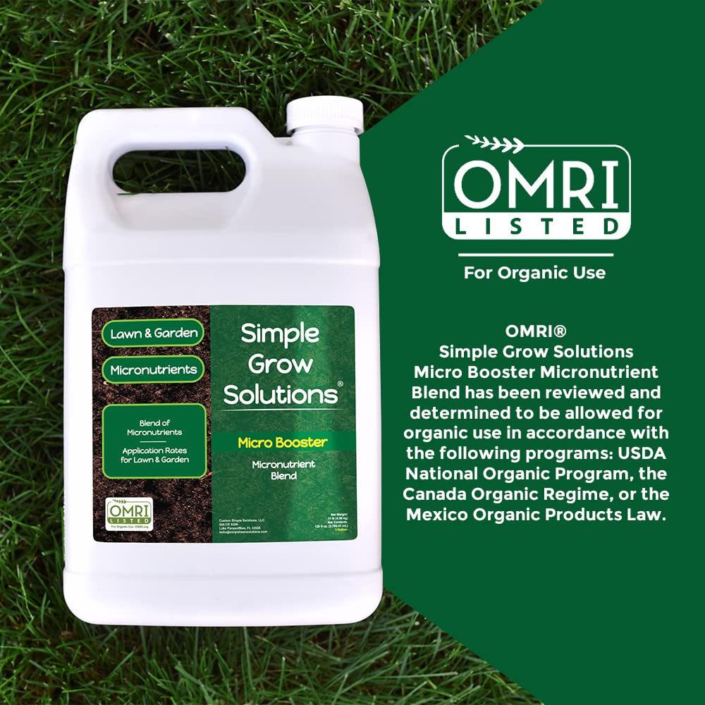 Micro Booster spraying with hose-end sprayer to rapidly feed turf.