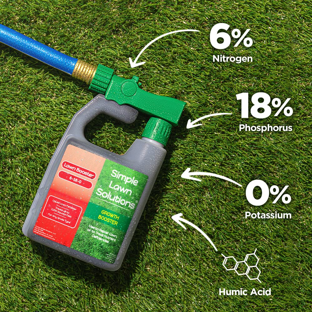 Simple Lawn Solutions NPK fertilizer boosts seedling vigor and early root development