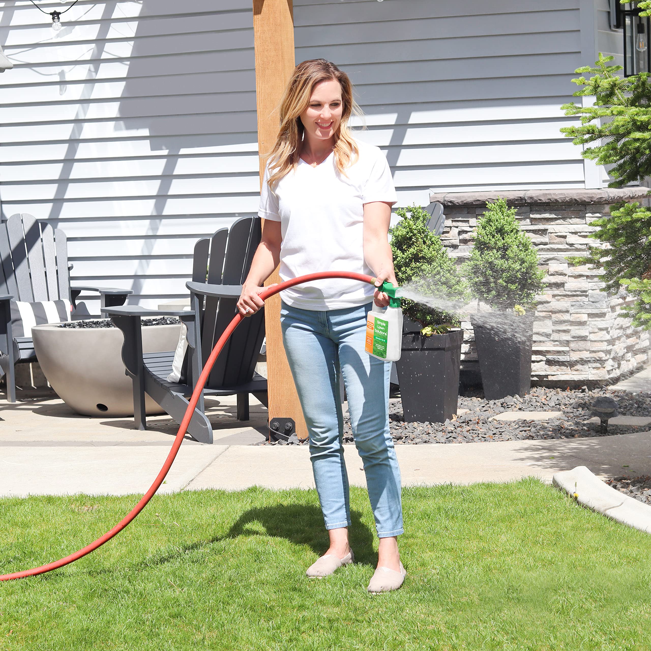 Phosphorus and potassium emphasis in Simple Lawn Solutions for root vigor.