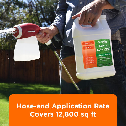 High phosphorus and potassium support root vigor in turf.