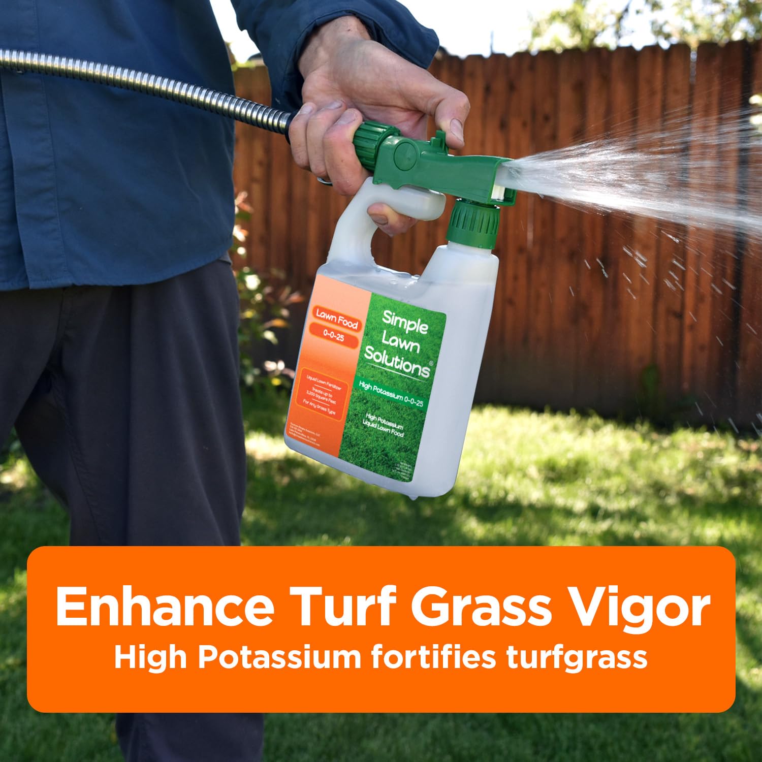 Summer and fall use of Simple Lawn Solutions 0-0-25 for turf readiness