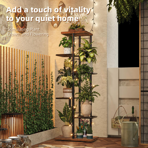 Corner-friendly Simple Trending plant shelf elevates greenery while saving space