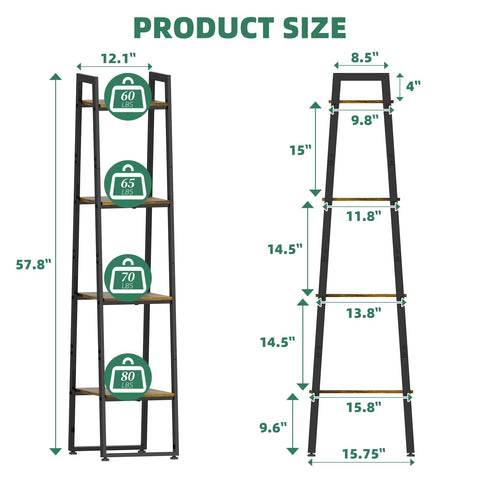 Enamel-coated frame of Simple Trending stand stands up to indoor or outdoor use