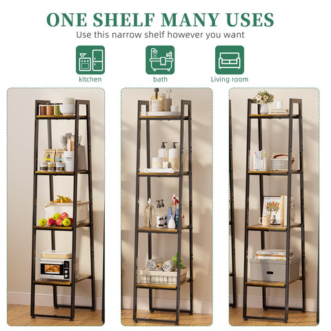 Wood panels on Simple Trending stand highlight premium finish and texture