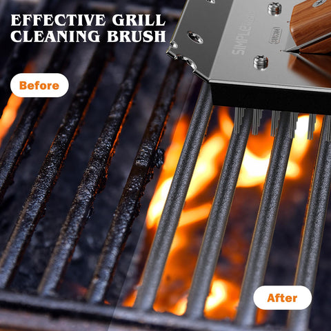 SIMPLETASTE stainless steel scraper boosts stubborn residue removal