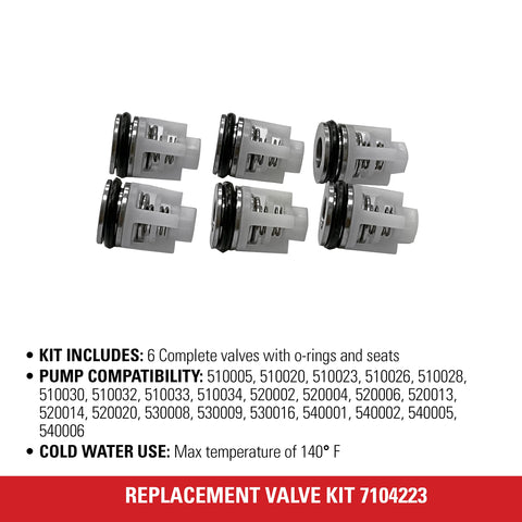 Compatible with pumps 510001 to 530009.