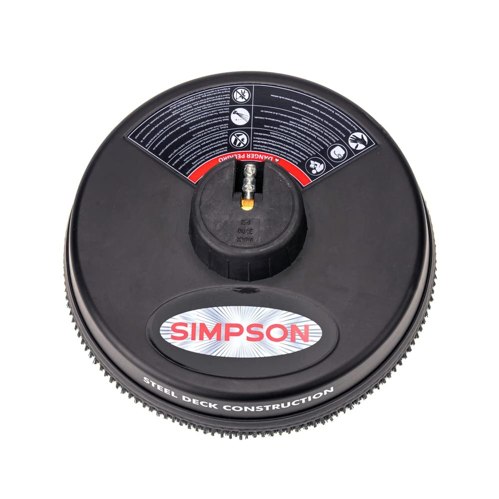 SIMPSON 80165 surface cleaner with 15-inch diameter for faster large-area cleaning