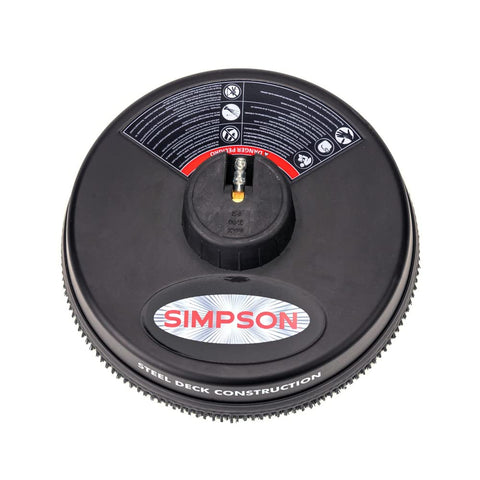 SIMPSON 80165 surface cleaner with 15-inch diameter for faster large-area cleaning