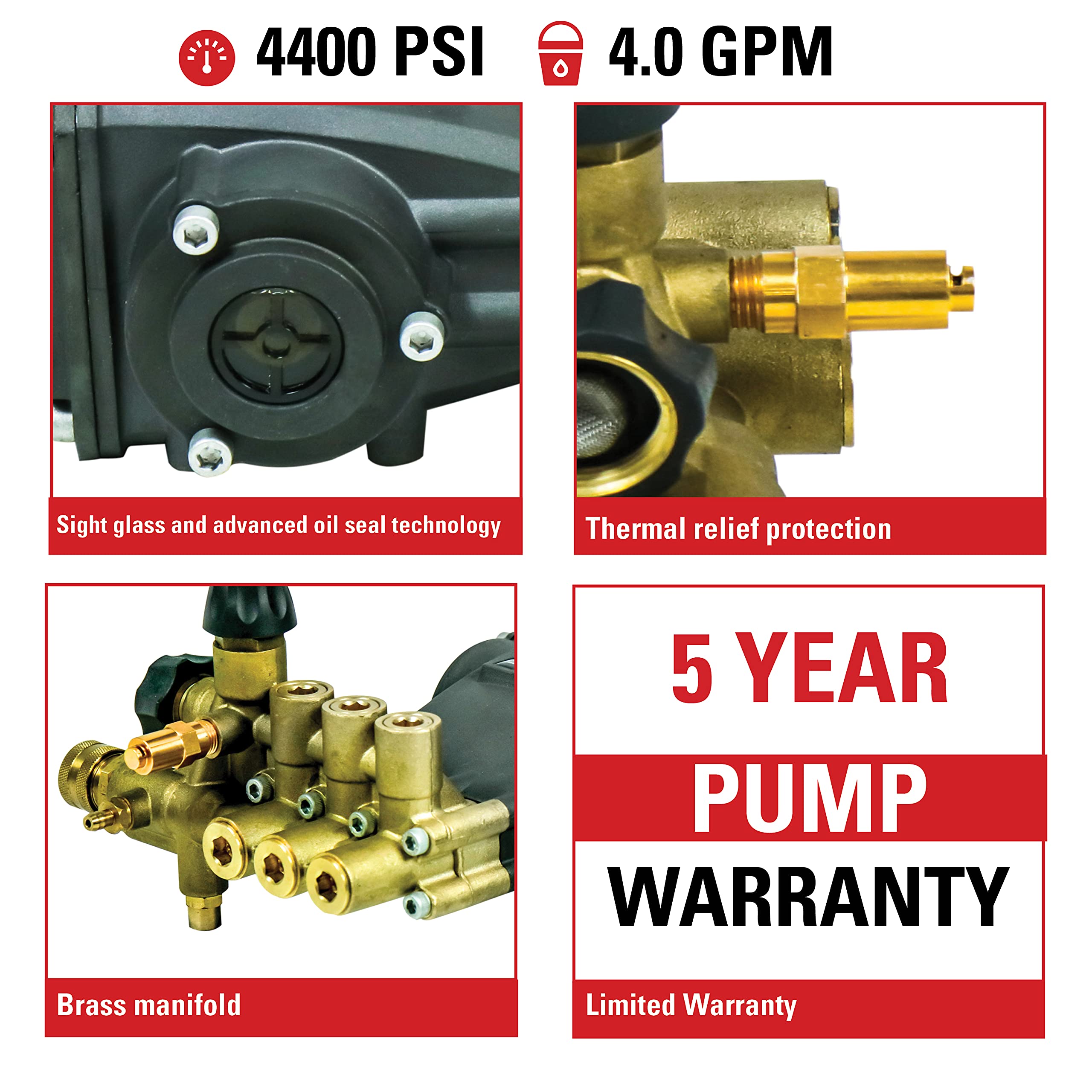 SIMPSON AAA90034 pump-kit hardware included for quick replacement.