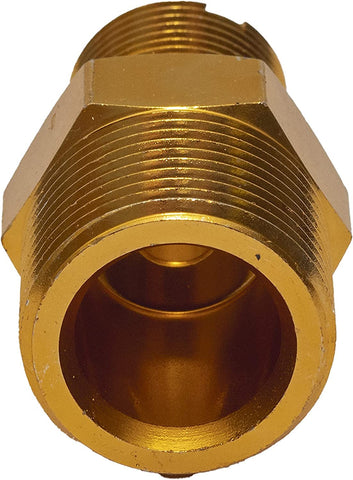 O-ring seal included for a tight water seal with Simpson connector