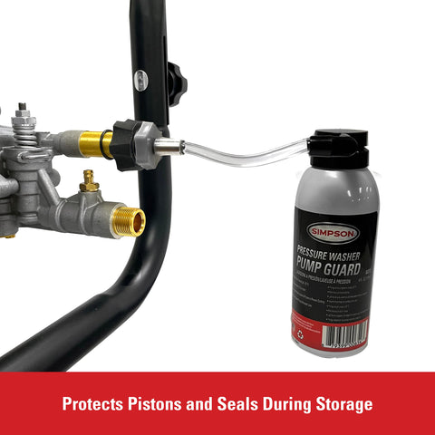 SIMPSON Pump Guard cold-temperature-protection helps winterize gear to -25°F.
