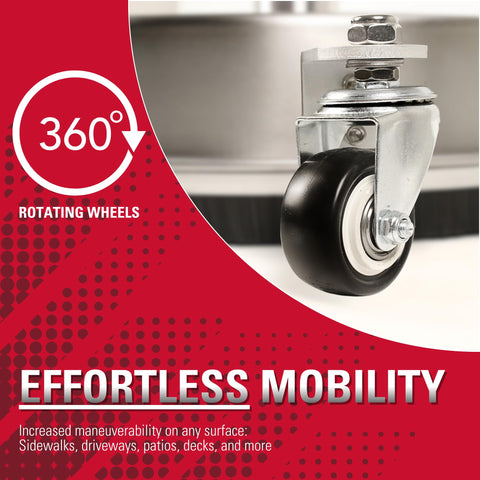 SIMPSON universal-165-surface-cleaner overspray control keeps surroundings dryer.