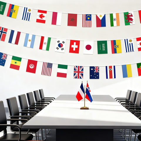 SIMVOTM Durable Mini Flags keep details while staying lightweight.