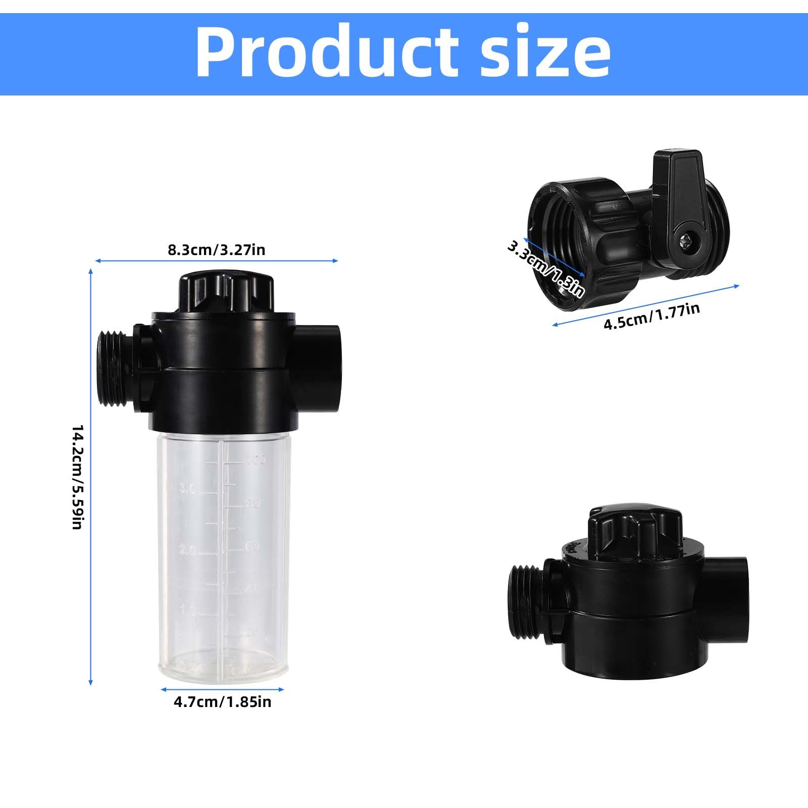 Sinbana valve enables adjustable concentration for balanced plant feeding.