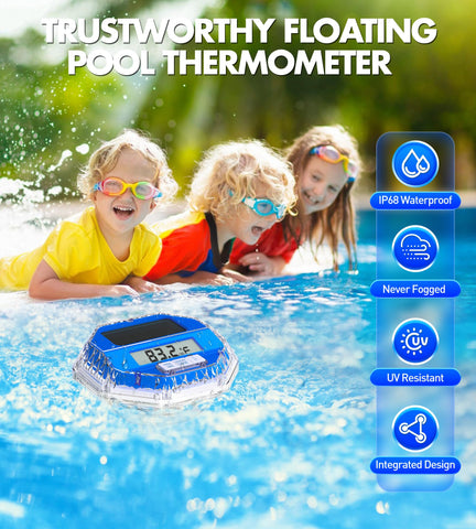 Sinbyuer hot tub and pool monitor shows precise water temperatures