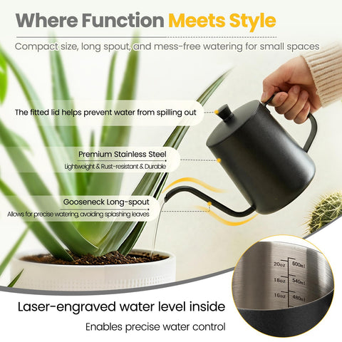 Sincengel compact indoor watering can design for small spaces