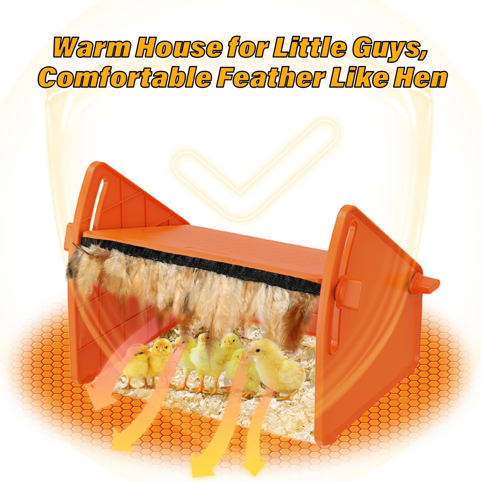 Sindarhor heating brooder plate temperature settings provide adjustable warmth for different ages.