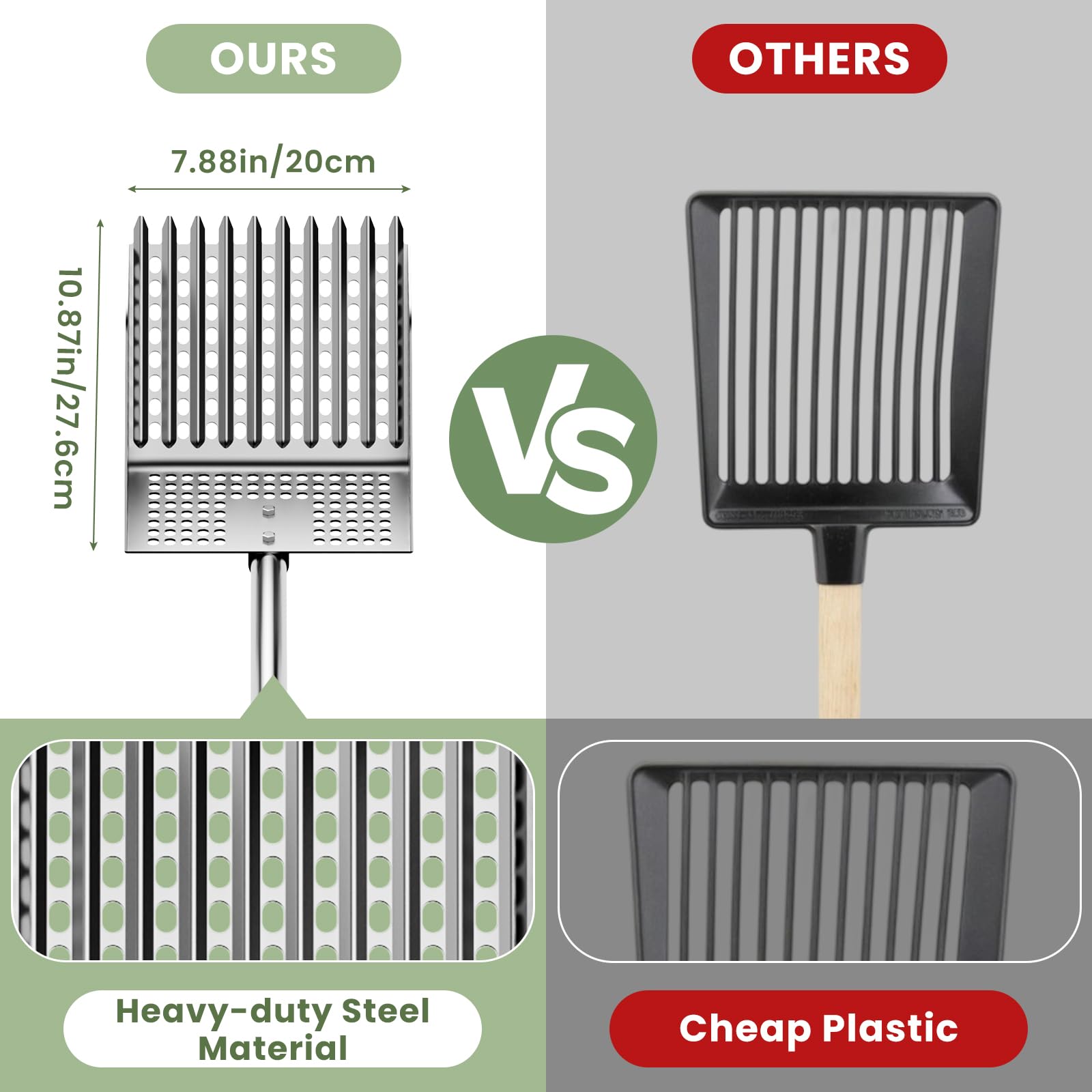 Sindarhor bedding-sifter holes save bedding during waste removal