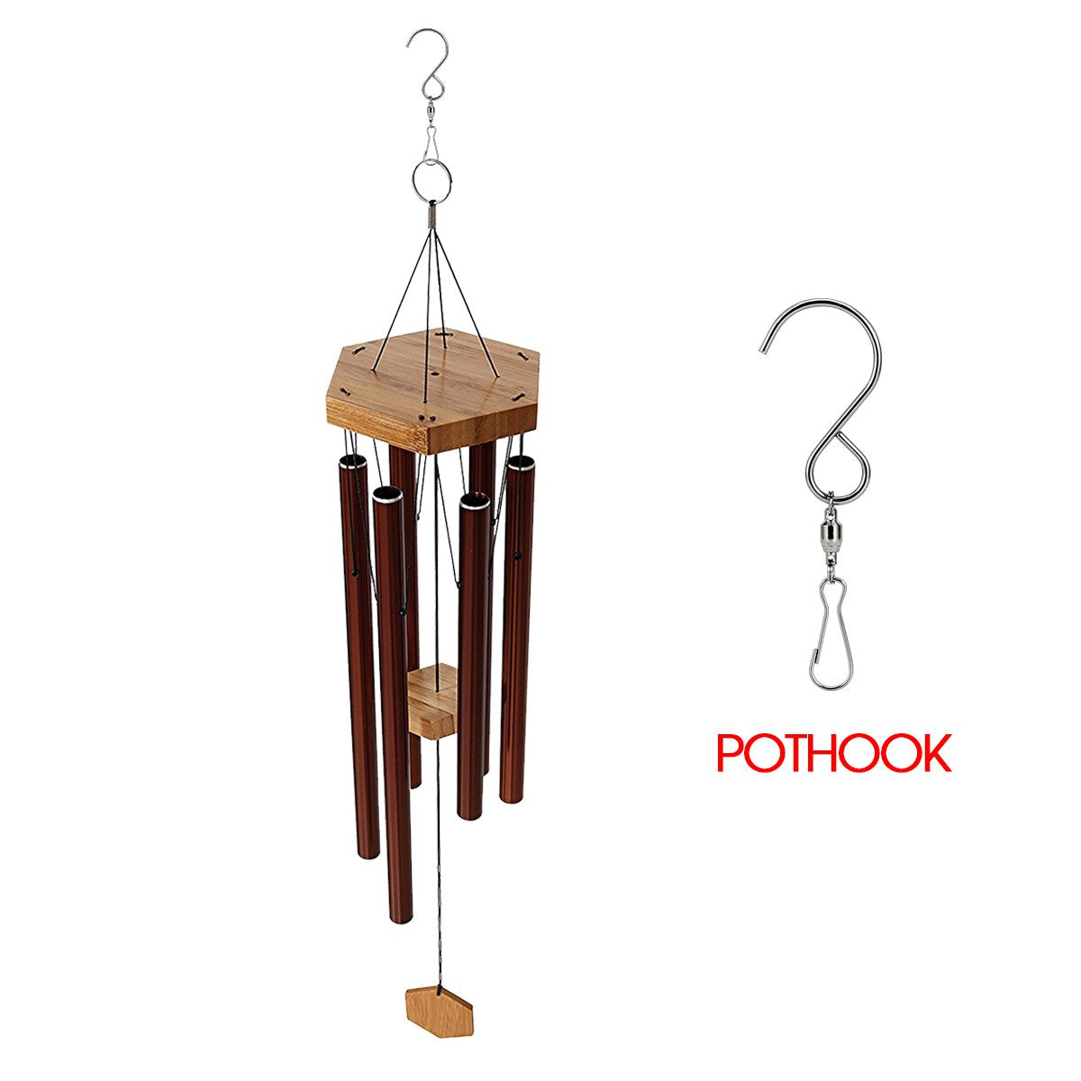SINGARE crystal twister hanger clip enables smooth rotation for decorative crystals