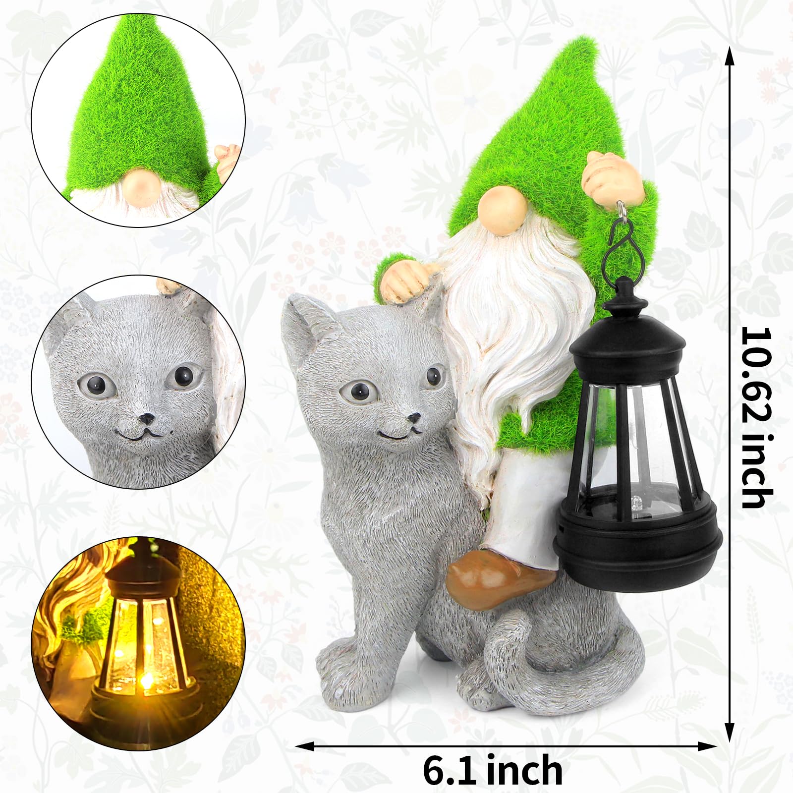 Sinhra gift-ready gnome for Mother's Day adds charm to outdoor spaces.