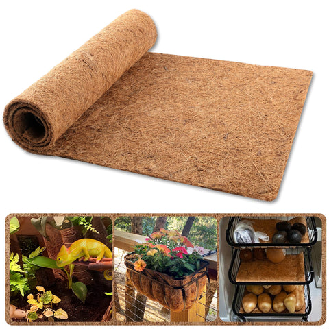 Sinimaka Coco Liner Roll 16x40 inch provides durable planter liner with drainage support.