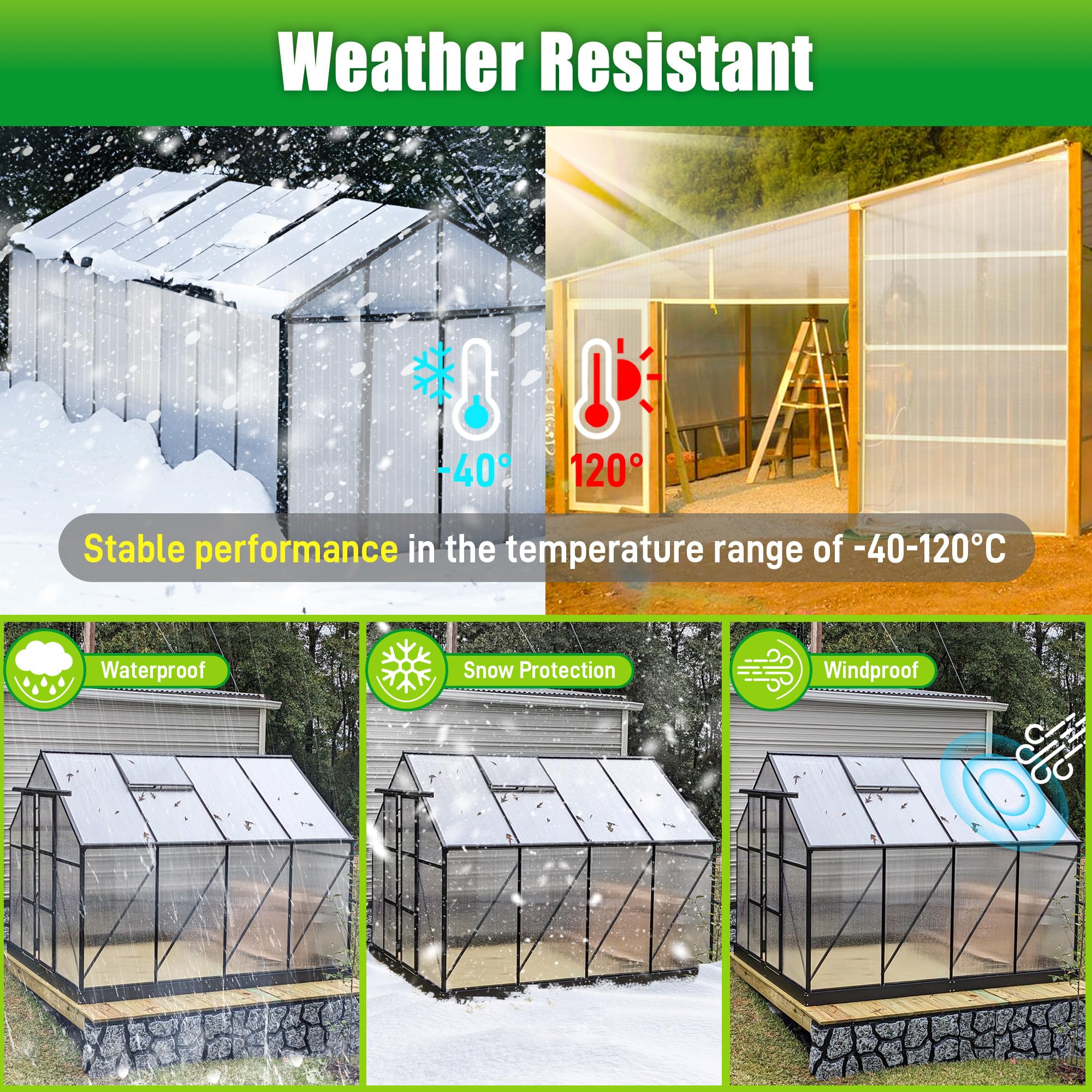 Sinimaka twin-wall closeup: robust multi-wall design resists impact and weather.