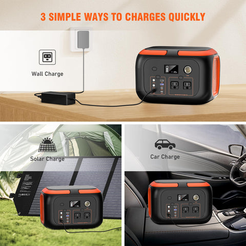SinKeu 110V pure sine wave outlets for safe appliance operation.