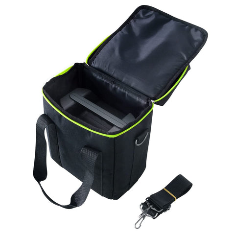 SinKeu 200W bag side pocket view keeps accessories organized on the go