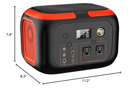 SinKeu power station ideal for camping and emergency use.