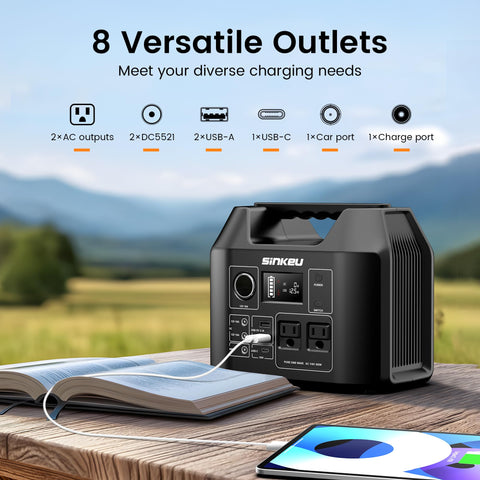 SinKeu Power Station eight-port panel enables versatile device charging.