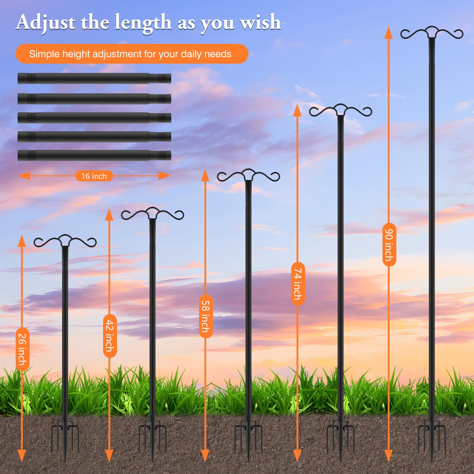 SINLEY heavy-duty outdoor performance withstands wind and weather.