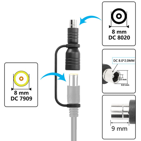 SinLoon adapter in use with a portable power station outdoors