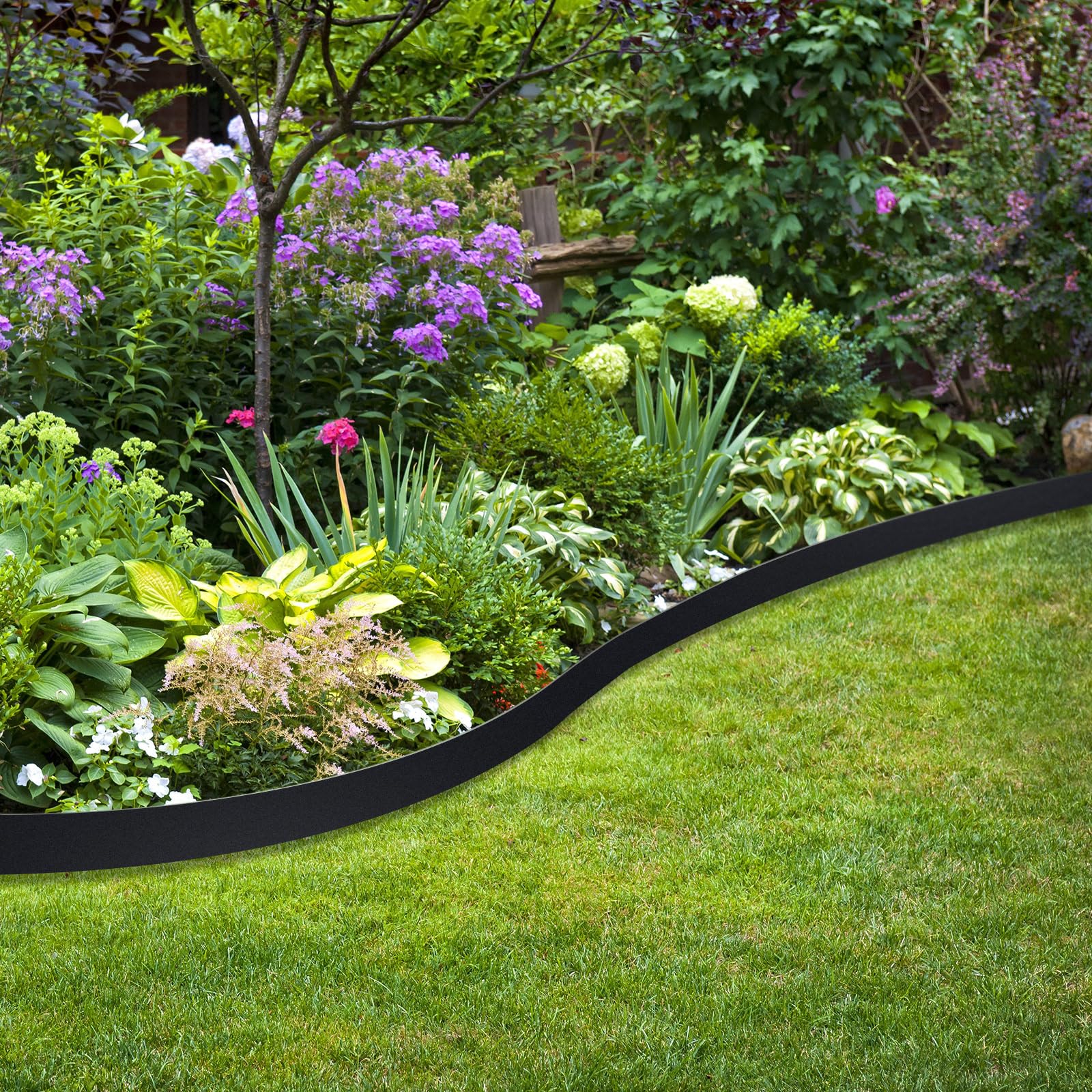 Sintuff versatile border for lawns, beds, and pathways.