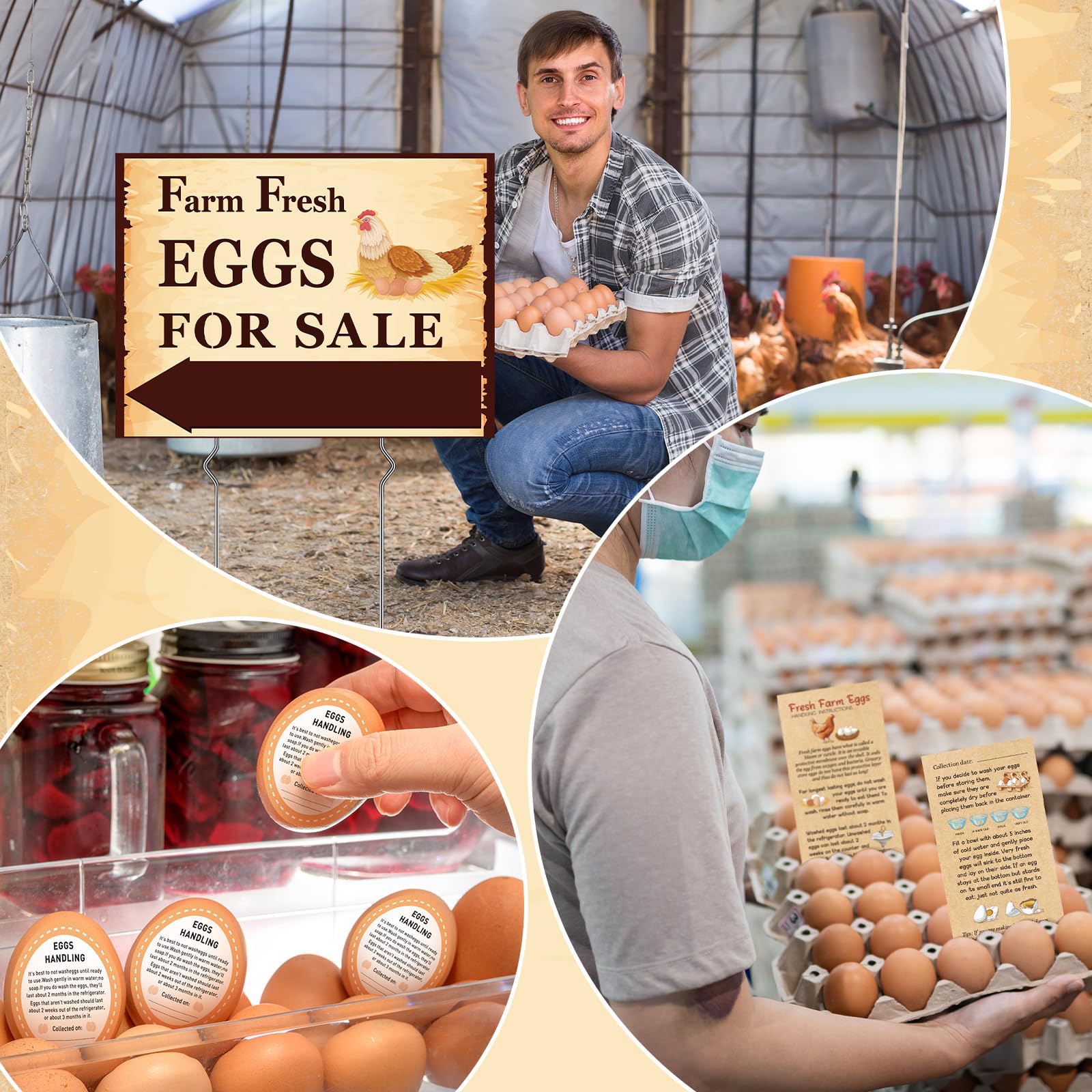 Sintuff outdoor marketing kit helps improve farm stand presentation.