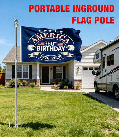 Sinyoeer all-metal inground pole delivers solid, maintenance-free performance