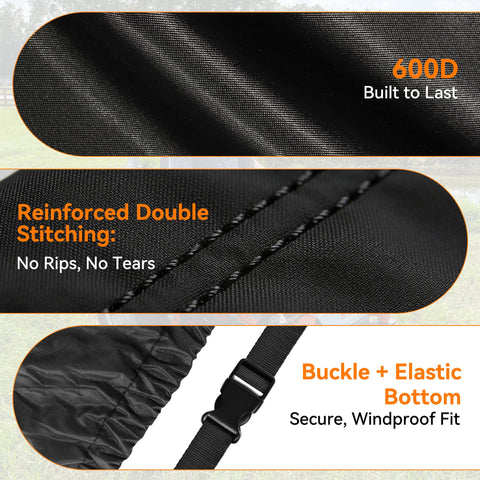 SIOKIUU 60 inch deck compatibility fits zero-turn and riding tractors