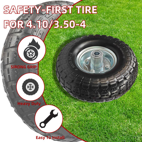 SIPARTS wide 3.35-inch wheel adds stability up to 300 lb.