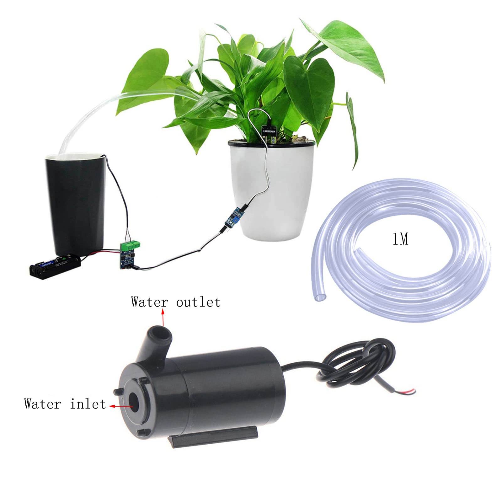 SIPYTOPF 3-5V setup powered via USB, showing easy power options for tiny systems.