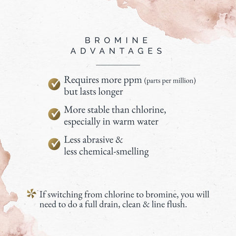 Sirona Brom Tabs compatible with bromine systems for flexible sanitization