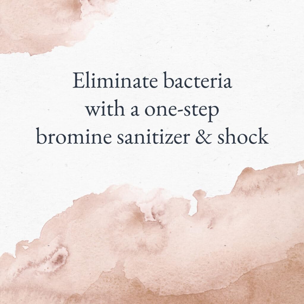 Sirona brominating granular quick-dissolve action shown for spa maintenance.