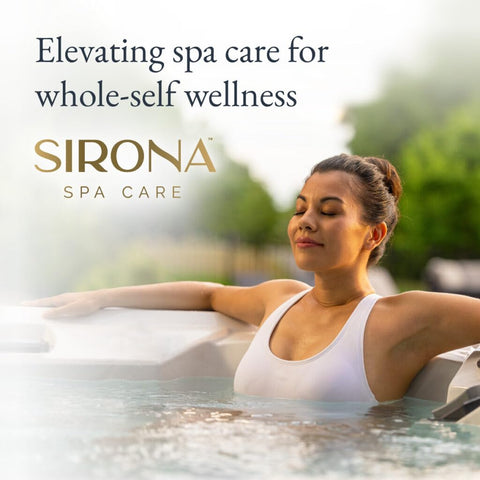 Sirona brominating granular shown for routine spa maintenance and safe dosing.