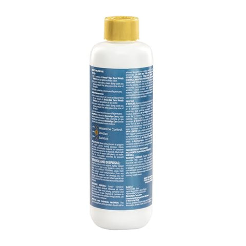 Close-up of the Sirona Simply Oxidizer label showing product clarity