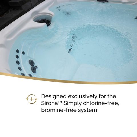Sirona Simply Sanitizer bottle labeled for Step 3 use