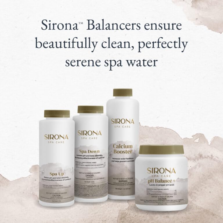 Sirona Spa Down sanitizer-boost helps keep water clean and fresh.
