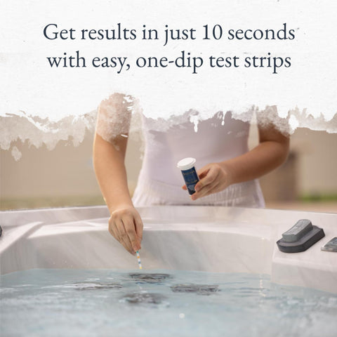 Sirona spa water testing steps guide for balanced water
