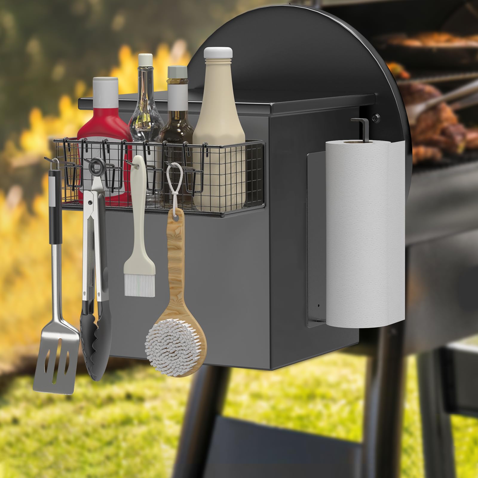 Sirozi versatile magnetic racks for tools or seasonings.