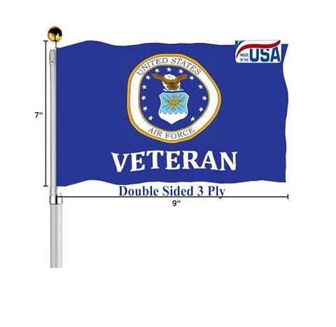 Sirrail 3x5 outdoor flag with reinforced header ready for gifting.
