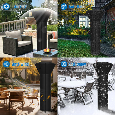 SIRUITON 420D fabric outdoor cover delivering durable weather protection