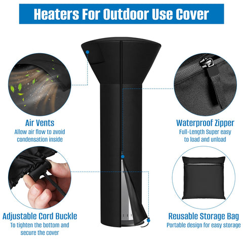 SIRUITON vent design promotes air flow to reduce condensation inside the cover.